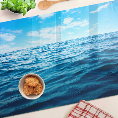 Planche à découper en verre Mer et ciel