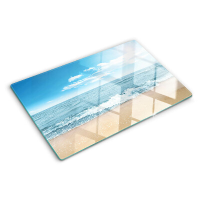 Planche à découper verre Plage et mer