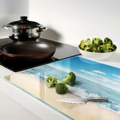 Planche à découper verre Plage et mer