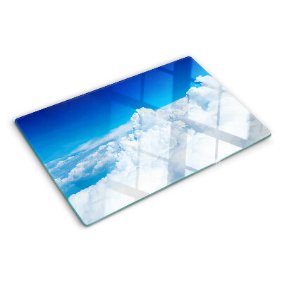 Planche à découper verre Ciel avec des nuages