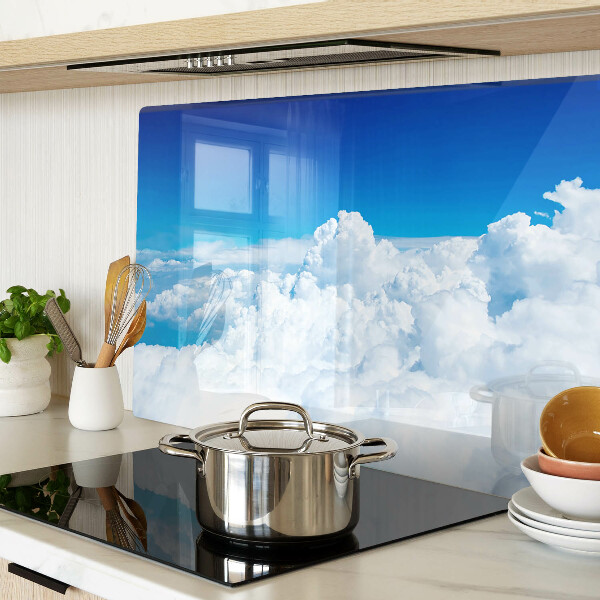 Planche à découper verre Ciel avec des nuages