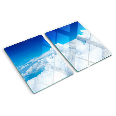 Planche à découper verre Ciel avec des nuages