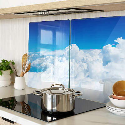 Planche à découper verre Ciel avec des nuages
