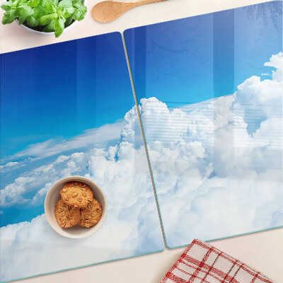 Planche à découper verre Ciel avec des nuages