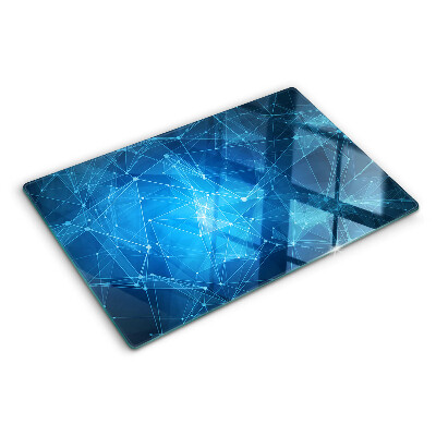 Planche à découper en verre Motif géométrique abstrait