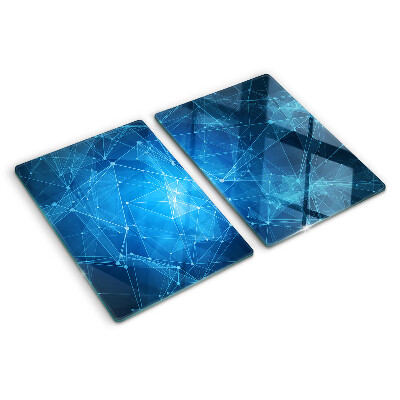 Planche à découper en verre Motif géométrique abstrait