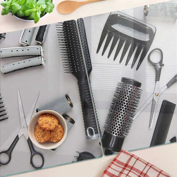 Planche à découper verre Accessoires de coiffure