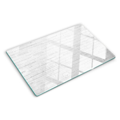 Planche à découper verre Mur de briques dans un style minimaliste