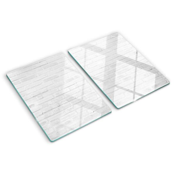 Planche à découper verre Mur de briques dans un style minimaliste