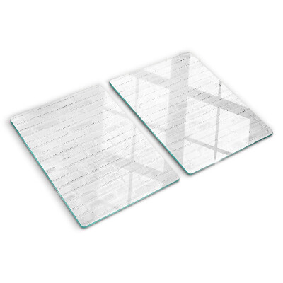 Planche à découper verre Mur de briques dans un style minimaliste