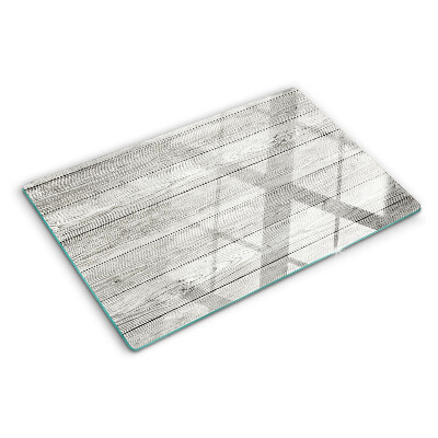 Planche à découper verre Planche de bois dans les tons de gris