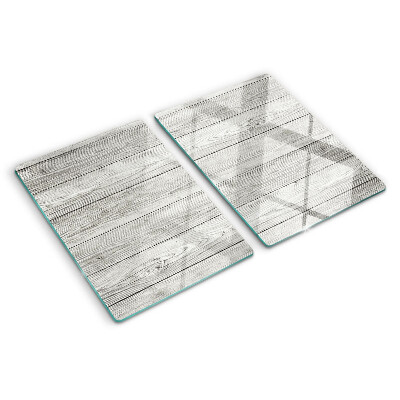 Planche à découper verre Planche de bois dans les tons de gris