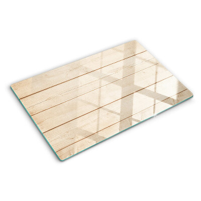 Planche à découper verre planche de bois