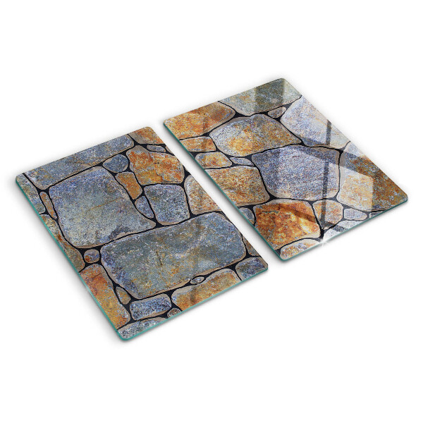 Planche à découper verre Motif de pierre avec texture