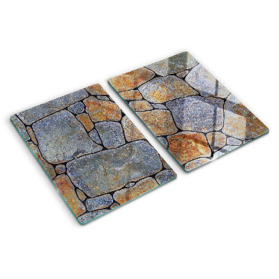 Planche à découper verre Motif de pierre avec texture