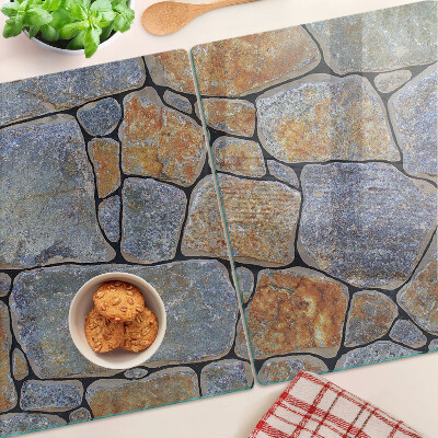 Planche à découper verre Motif de pierre avec texture