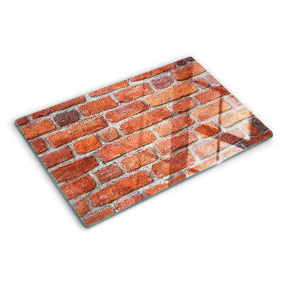 Planche à découper verre Mur de briques