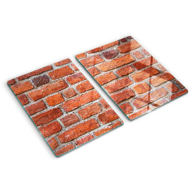 Planche à découper verre Mur de briques