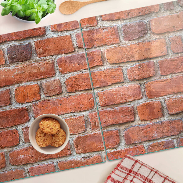 Planche à découper verre Mur de briques