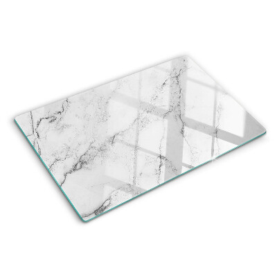 Planche à découper en verre Motif en marbre
