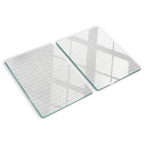 Planche à découper en verre Mur de briques