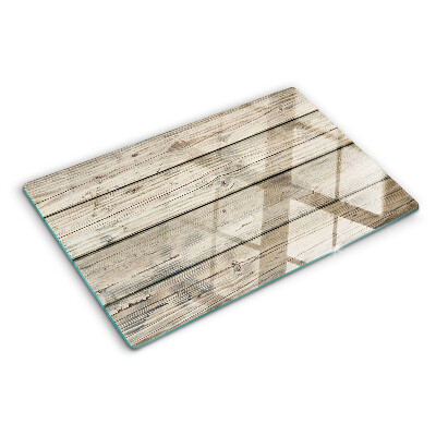 Planche à découper verre Planche en bois de style rustique