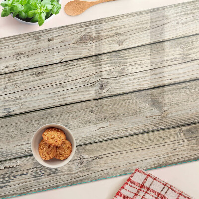Planche à découper verre Planche en bois de style rustique