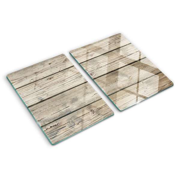 Planche à découper verre Planche en bois de style rustique