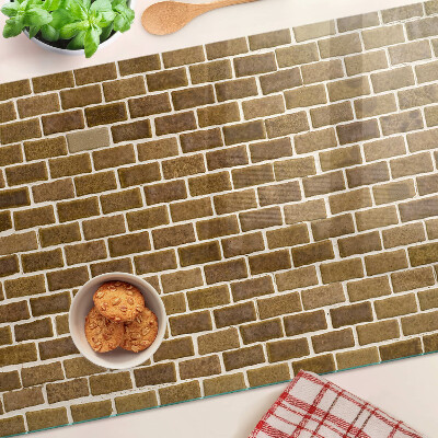 Planche à découper verre Mur de briques