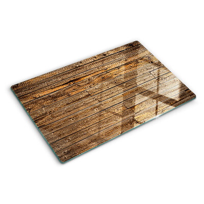 Planche à découper verre Planche de bois avec une fenêtre