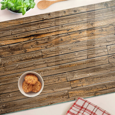 Planche à découper verre Planche de bois avec une fenêtre