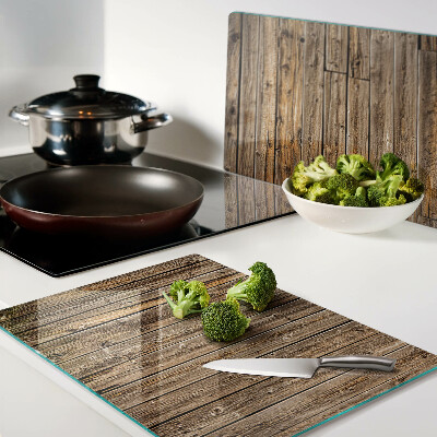 Planche à découper verre Planche de bois avec une fenêtre