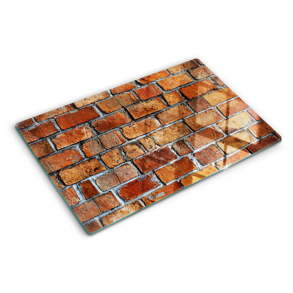 Planche à découper en verre Mur de briques
