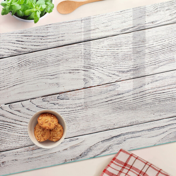 Planche à découper verre Planche en bois de style rustique