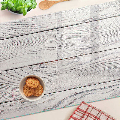 Planche à découper verre Planche en bois de style rustique