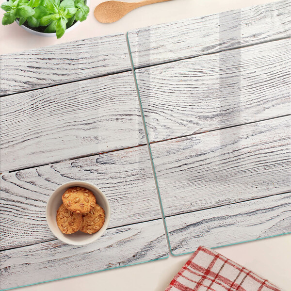 Planche à découper verre Planche en bois de style rustique