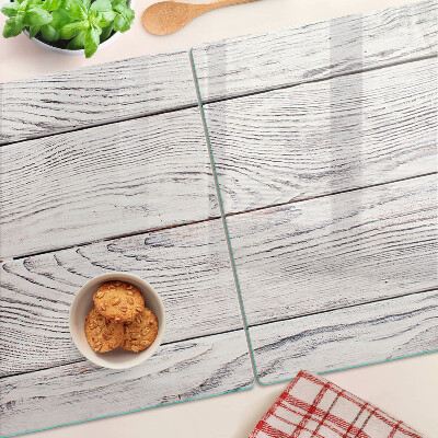 Planche à découper verre Planche en bois de style rustique