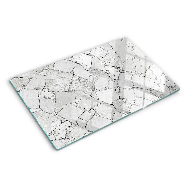 Planche à découper verre Marbre fissuré