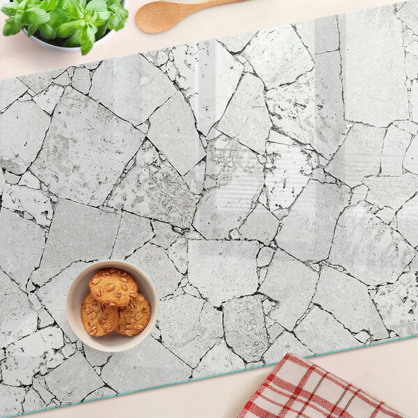 Planche à découper verre Marbre fissuré