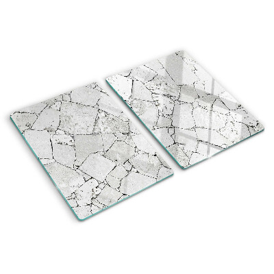 Planche à découper verre Marbre fissuré