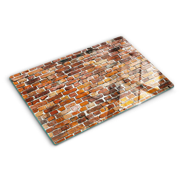 Planche à découper verre Mur de briques