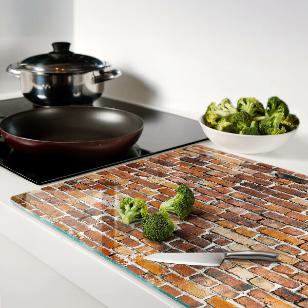 Planche à découper verre Mur de briques