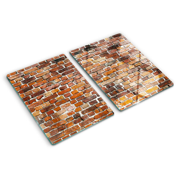 Planche à découper verre Mur de briques