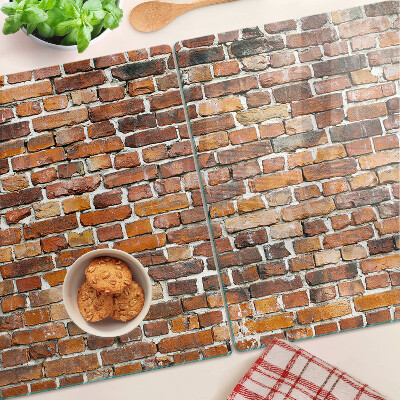 Planche à découper verre Mur de briques