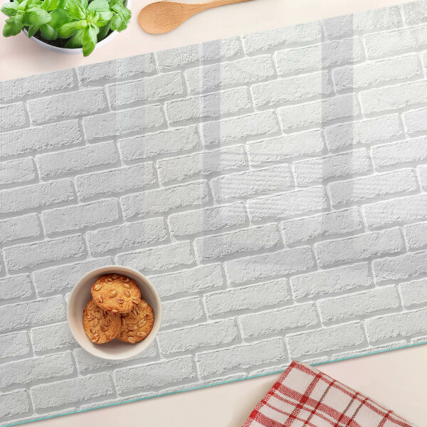 Planche à découper verre Mur de briques