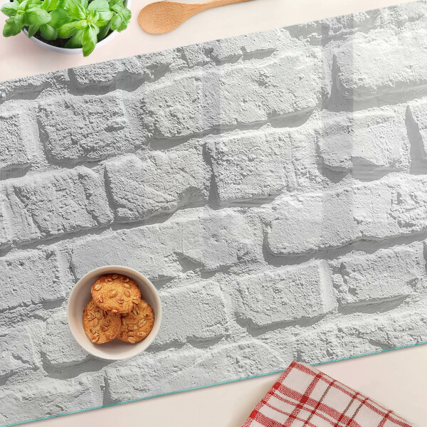 Planche à découper verre Mur de briques