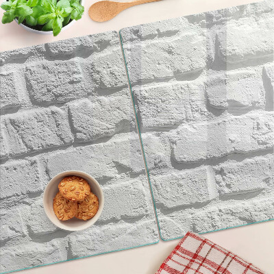 Planche à découper verre Mur de briques