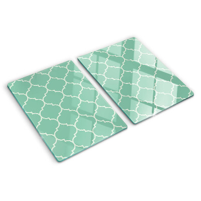 Planche à découper verre motif marocain