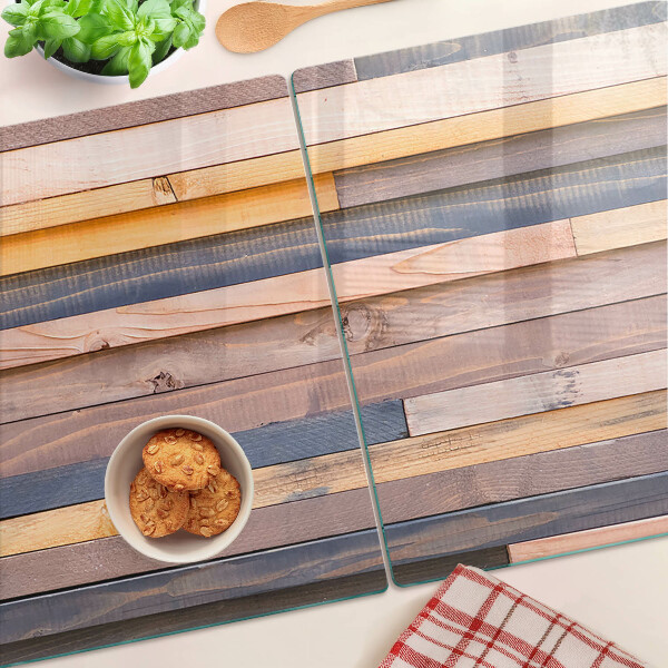 Planche à découper verre Planches ton bois