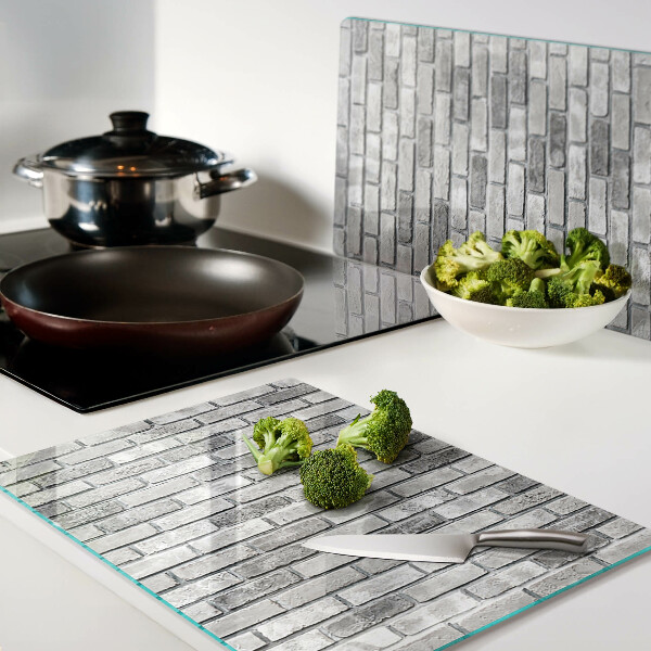 Planche à découper verre Mur de briques
